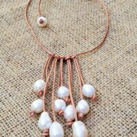 fresh-water-pearl-leather-necklace-waterfall-design